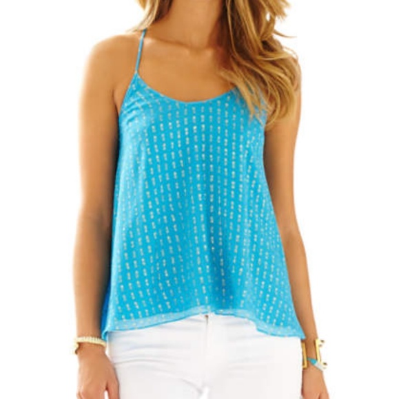 Lilly Pulitzer Tops - {lilly pulitzer} maisy racerback camisole